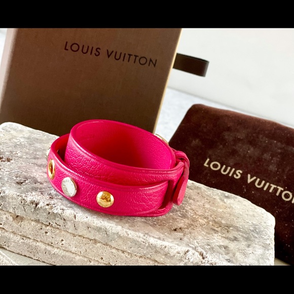 Auth Louis Vuitton Spike It Adjust Rose Bracelet - Picture 2 of 6